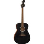 Акустическая гитара Fender Monterey Standard Acoustic Electric Guitar - Black Top - фото 4