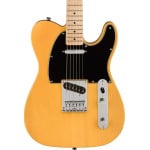 Электрогитара Squier by Fender Affinity Telecaster Electric Guitar Butterscotch Blonde - фото