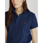 Рубашка-поло классического кроя в сетку Polo Ralph Lauren, синий - фото 4