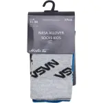 Базовые носки MisterTee "MisterTee Unisex NASA Allover Socks Kids, 3 шт." (1 пара), синий - фото 2