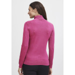 Вязаный свитер PULLOVER BLUME Fransa, цвет very berry - фото 3