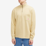 Свитер Armor-Lux Half Zip Pocket Sweatshirt, цвет Pale Olive - фото 2