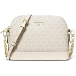 Сумка кросс-боди MICHAEL Michael Kors Jet Set Charm Large Dome Crossbody, цвет Vanilla/Cream - фото