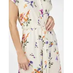 Платье с принтом Y.A.S "YASASINA CS MIDI BELT DRESS S. NOOS", цвет Whitecap Gray Aop:Botanica Print - фото 3