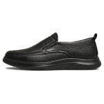 Туфли Men"s Casual Men Low-Top Solid Color Bata, черный - фото