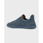 Мужские кожаные низкие кеды Triple Stitch Slip-On ZEGNA - фото 5