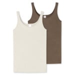 Топ Schiesser Träger Modal Essentials, цвет weiss, taupe - фото