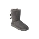 Зимние ботинки mini bailey bow ii boots с флисовой подкладкой Ugg, серый - фото 4