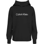 Толстовка с капюшоном Calvin Klein Jeans "Inst. Толстовка с логотипом Reg. Terry", для детей до 16 лет, с надписью-логотипом, черный - фото 6