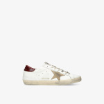 Низкие кожаные кроссовки Superstar Golden Goose, белый - фото