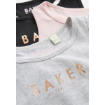 Топ CROP 3 PACK REGULAR FIT Baker by Ted Baker, розовый - фото 7