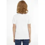 Футболка Tommy Hilfiger "ESSENTIAL TEE", Children's Kids Junior MiniMe, для мальчиков и девочек, белый - фото 4