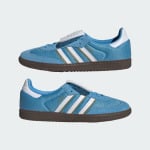 Кроссовки Samba OG Adidas, цвет Semi Blue Burst/Cloud White/Gum - фото 8