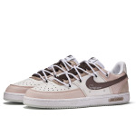 Кроссовки Nike Court Vision 1 Skateboarding Shoes Men Low-top Pink/Brown, белый - фото 4