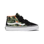 Детские кроссовки для скейтбординга Vans SK8 PS, Black/Green - фото 2