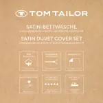 Постельное белье TOM TAILOR HOME «TWO-TONE SOLID COLORS в размере. 135х200см, 155х220см или 200х220см", новая спальня, двойной шов на подушке, цвет Fresh Sage - фото 7