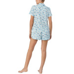 Пижама Kate Spade New York Boxer Short Sleeve, цвет Blue Ditsy - фото 2