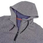 Вязаная флисовая куртка Icepeak "D KNITTED FLEECE JACKET ADRIAN" (1 шт.), с капюшоном, утепляющая, быстросохнущая и дышащая, синий - фото 5