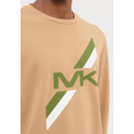 Толстовка с капюшоном SIG STRIPE CREW NECK Michael Kors, коричневый - фото