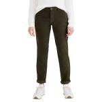 Брюки-чиносы Dockers Weekend Regular Slim Ankle Fit, зеленый - фото