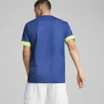 Тренировочная футболка PUMA "IndividualGOAL, мужская футболка с рисунком", цвет Cobalt Glaze Fizzy Apple Blue Yellow - фото 4