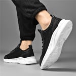 Кроссовки мужские Lifestyle Shoes Men Low-Top Aokang, цвет All Black - фото 22