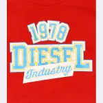 Футболка стандартного кроя Diesel, красный - фото 3