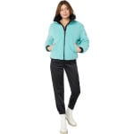 Куртка NVLT Berber Faux Down Cropped Puffer Jacket, цвет Tiffany Blue - фото 3