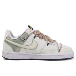 Обувь для скейтбординга Court Borough Series Men Low-Top, мужские кроссовки, Green/white Nike - фото 2