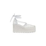 Эспадрильи Bottega Veneta Stretch Lace Up, цвет Optic White - фото