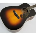 Акустическая гитара Fender PD-220E Dreadnought Acoustic-Electric Guitar, 3-Color Vintage Sunburst - фото