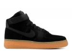 Nike air force clearance 1 lv8 black suede