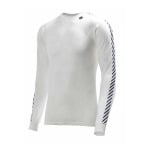 Базовый слой Helly Hansen Dry Stripe Crew, белый - фото