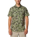 Рубашка Columbia Summit Valley Woven Short Sleeve, цвет Canteen Pop Florid - фото