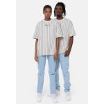 Футболка с принтом SMALL SIGNATURE WASHED PINSTRIPE TEE UNISEX Karl Kani, бежевый - фото 2