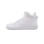 Кроссовки Nike Court Borough Skateboarding Shoes Men Mid-top White, черный - фото 6