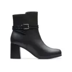 Ботильоны Kiersta Haley Bootie Clarks, черный - фото 3