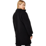 Куртка NVLT Solid Berber Coat with Patch Pocket, черный - фото 2