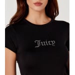 Блуза Juicy Couture DOT RUCHED Slim Fit, черный - фото 4