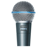 Микрофон Shure BETA 58A Handheld Supercardioid Dynamic Microphone - фото 2