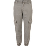 Брюки-карго WASHED TWILL JOGGING Urban Classics, цвет grey - фото