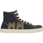 Кроссовки Maison Margiela Tabi High 'MM Embroidered - Dark Blue Yellow', синий - фото