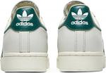 Adidas superstar collegiate green top