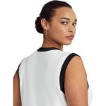 Платье LAUREN Ralph Lauren Plus Size Two-Tone Sleeveless Sweaterdress, цвет White/Black - фото 2