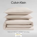 Комплект из 3 пододеяльников Calvin Klein Naturals Collection, размер Queen, коричневый/бежевый - фото 4