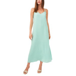 Платье Vince Camuto, Sleeveless V-Neck Rumple Twill Maxi Dress - фото