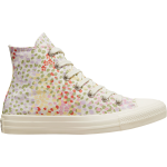 Кроссовки Converse Wmns Chuck Taylor All Star High Floral Print - Egret, белый - фото