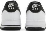 Nike air force 1 low black black white 2025