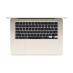 Ноутбук Apple MacBook Air 15" M3, 8 ГБ/256 ГБ, 8 CPU/10 GPU, Starlight, английская клавиатура - фото 2