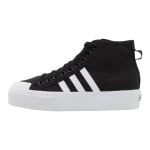 Кеды Adidas Nizza Platform Mid, черный/белый - фото